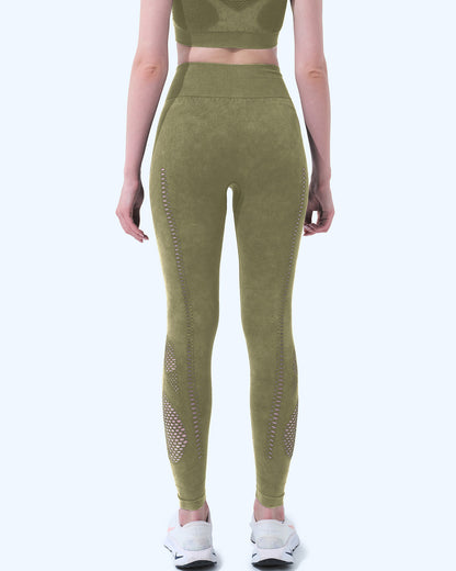 Thea Seamless Leggings - Green