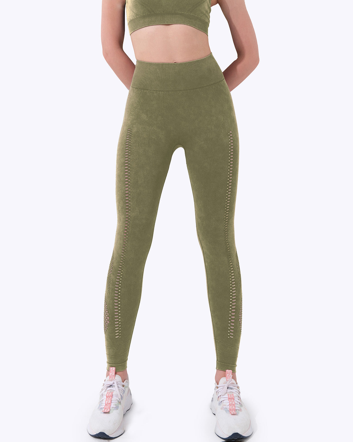 Thea Seamless Leggings - Green