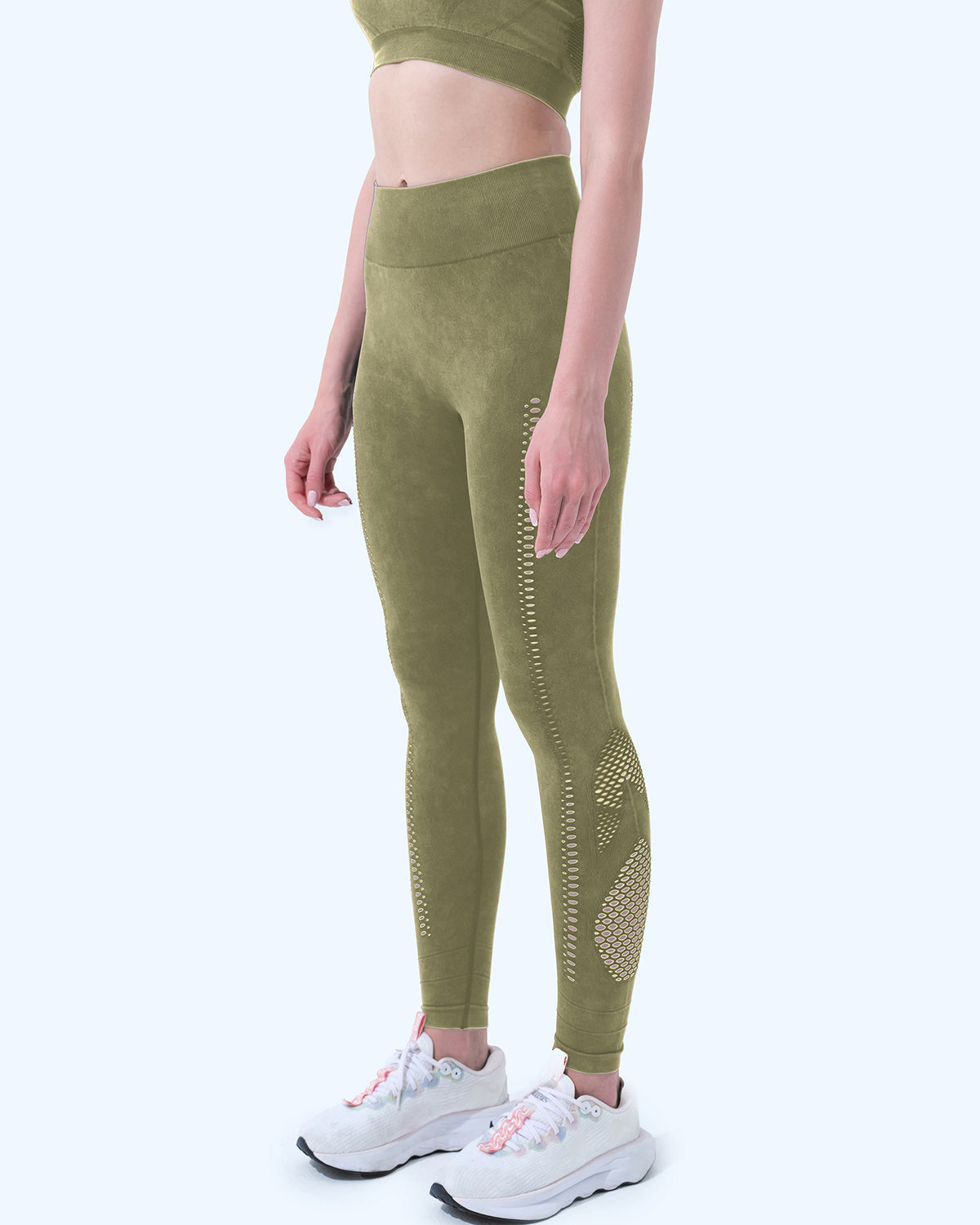 Thea Seamless Leggings - Green