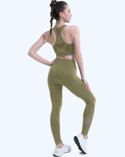 Thea Seamless Leggings - Green