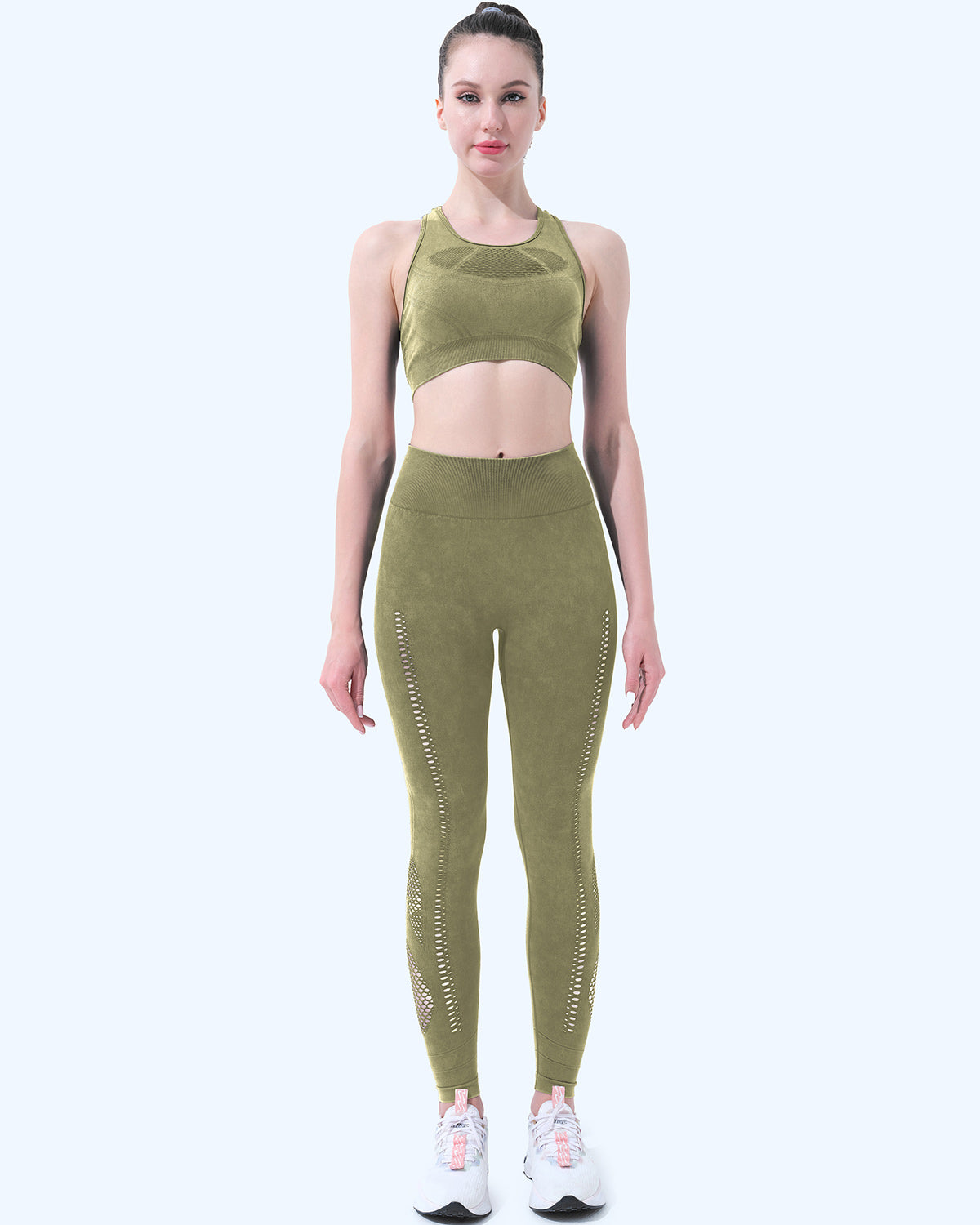 Thea Seamless Leggings - Green