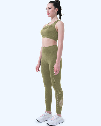 Thea Seamless Leggings - Green