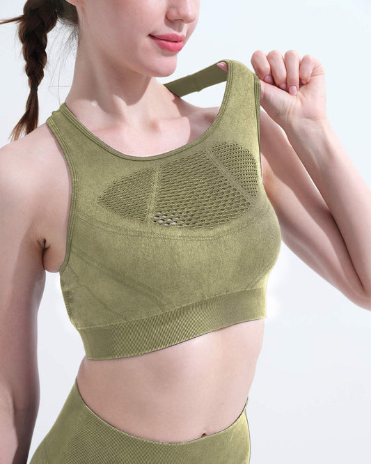 Thea Sports Bra - Green