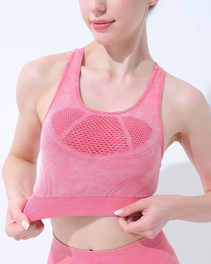 Thea Sports Bra - Pink