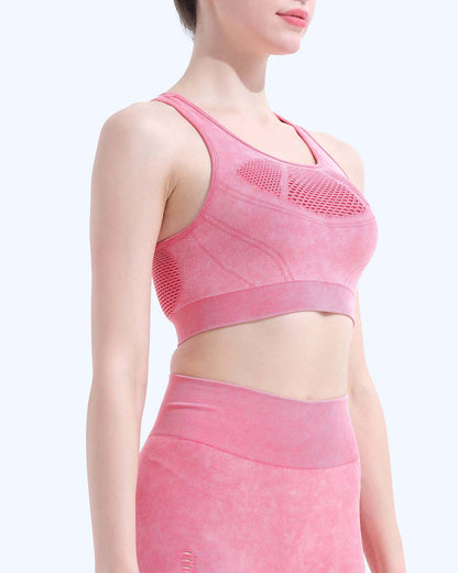 Thea Sports Bra - Pink