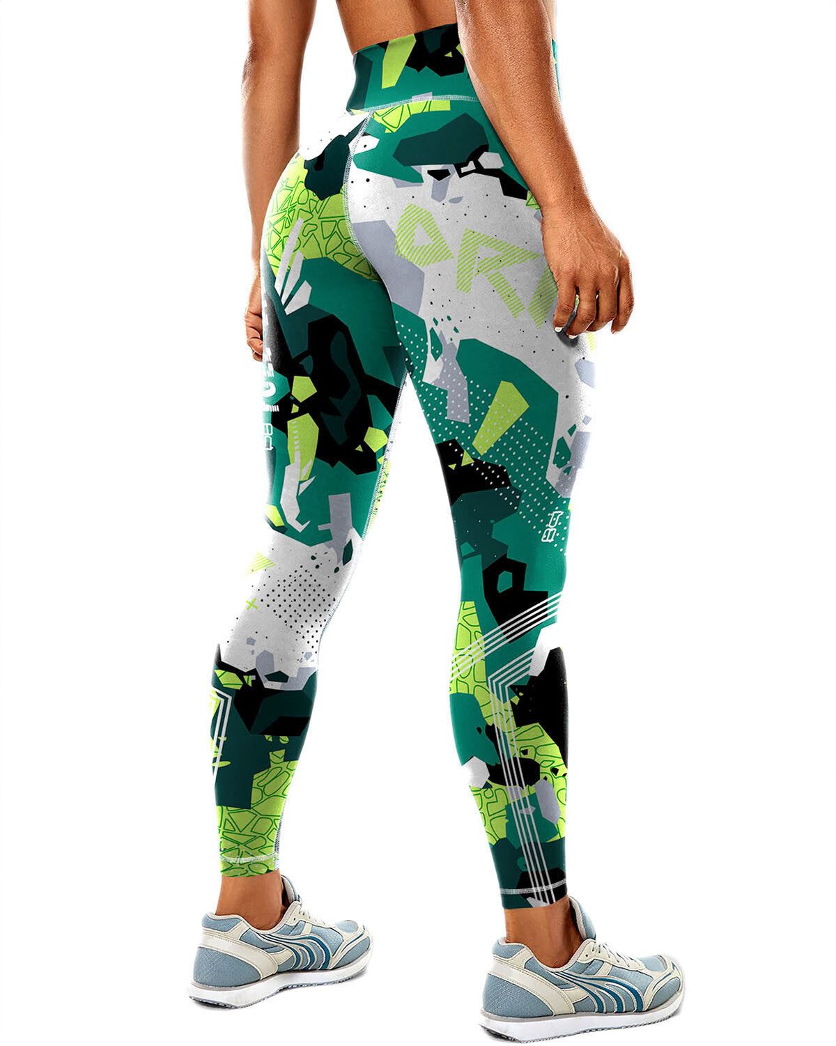 Urban Edge Leggings - Green