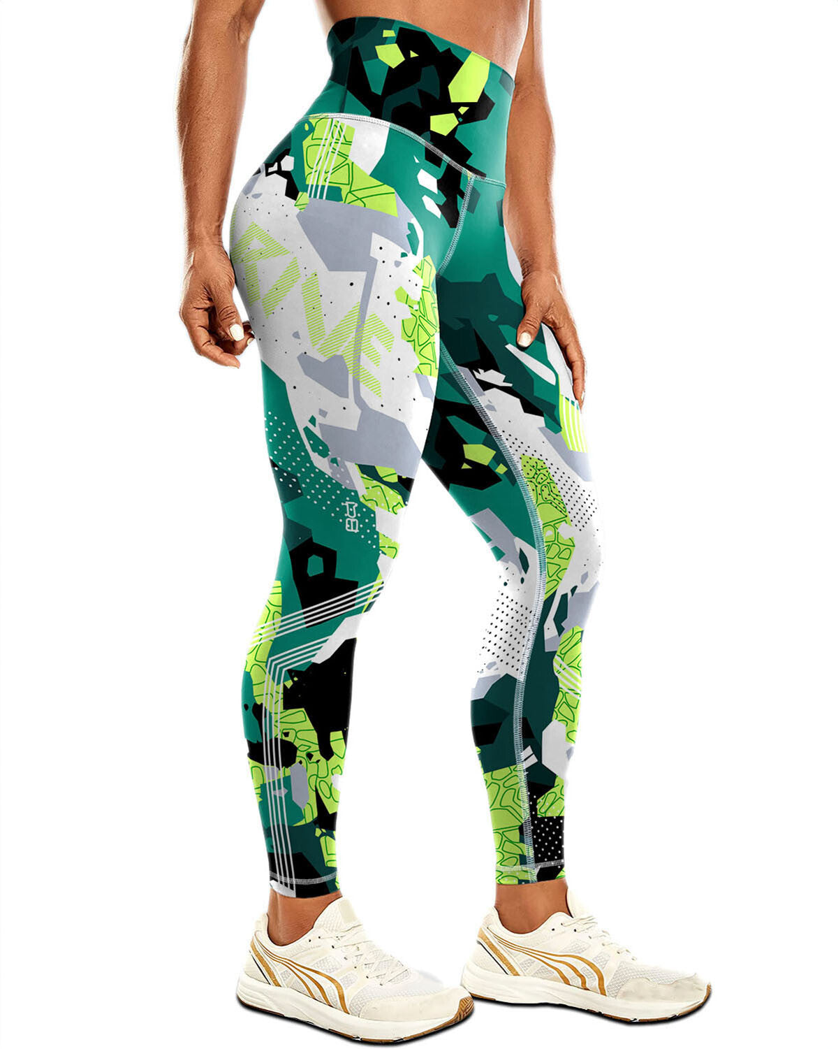 Urban Edge Leggings - Green