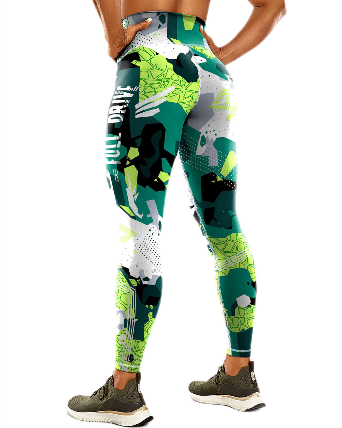 Urban Edge Leggings - Green