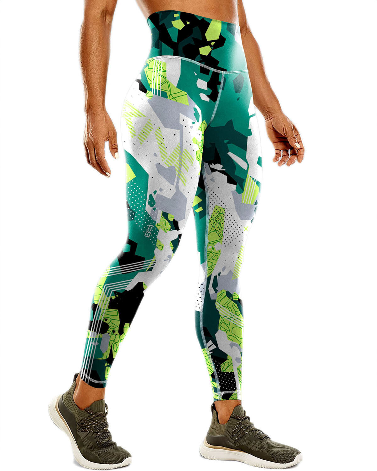 Urban Edge Leggings - Green