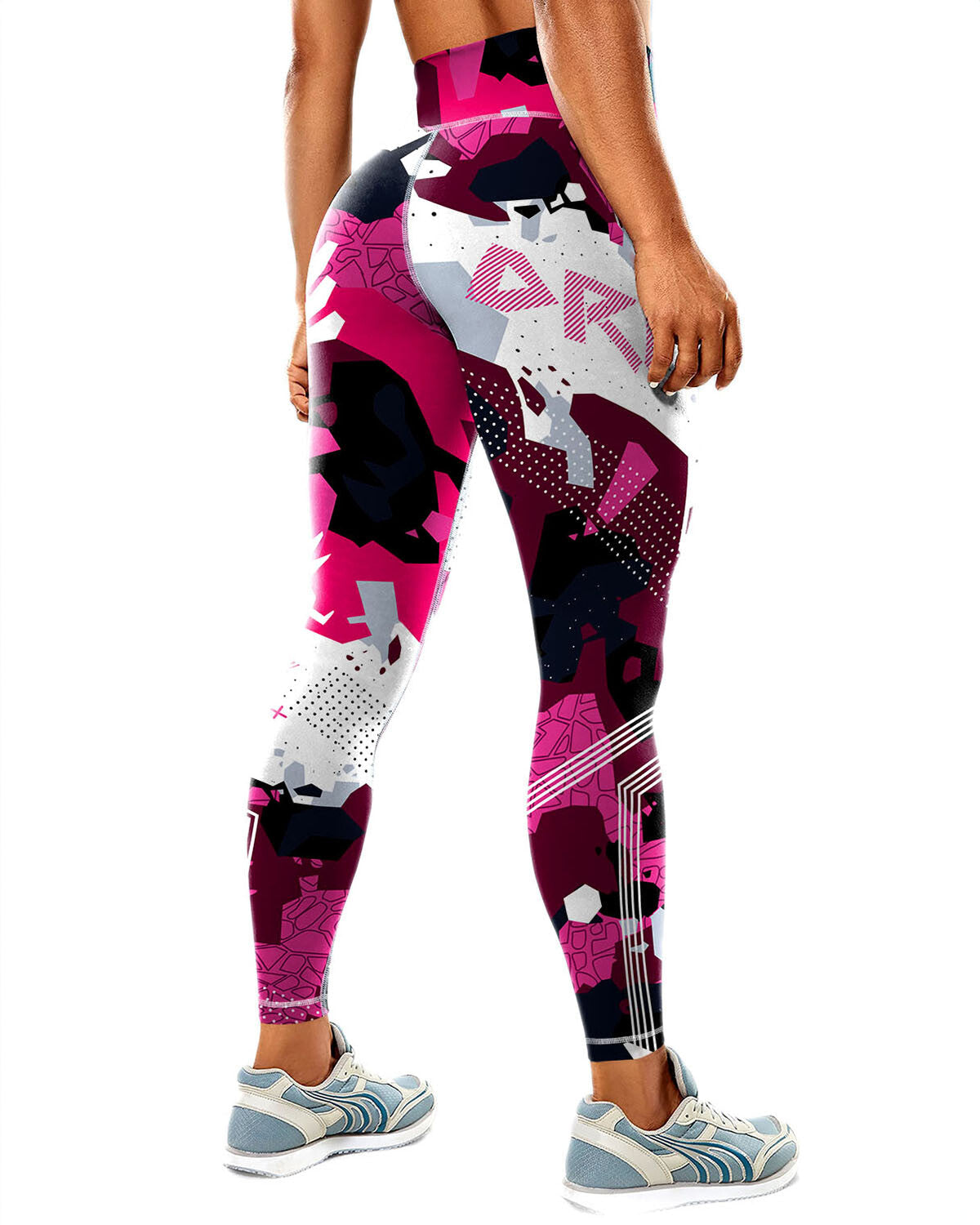 Urban Edge Leggings - Pink