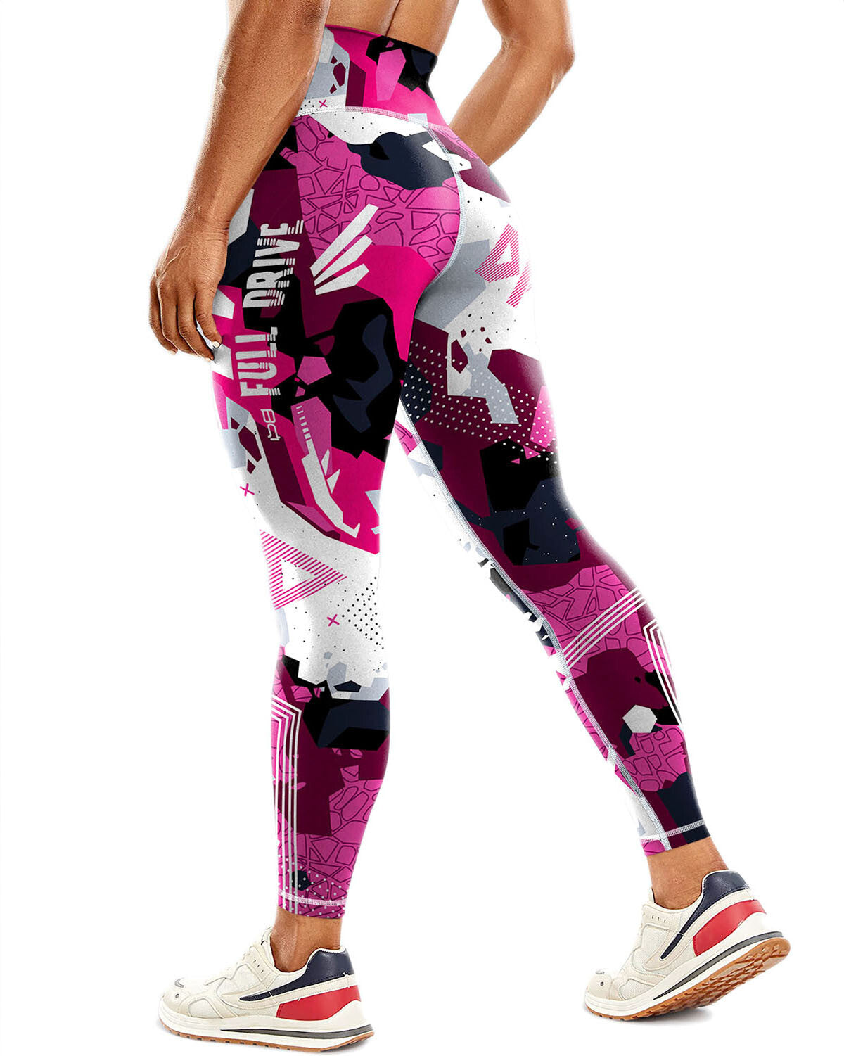 Urban Edge Leggings - Pink