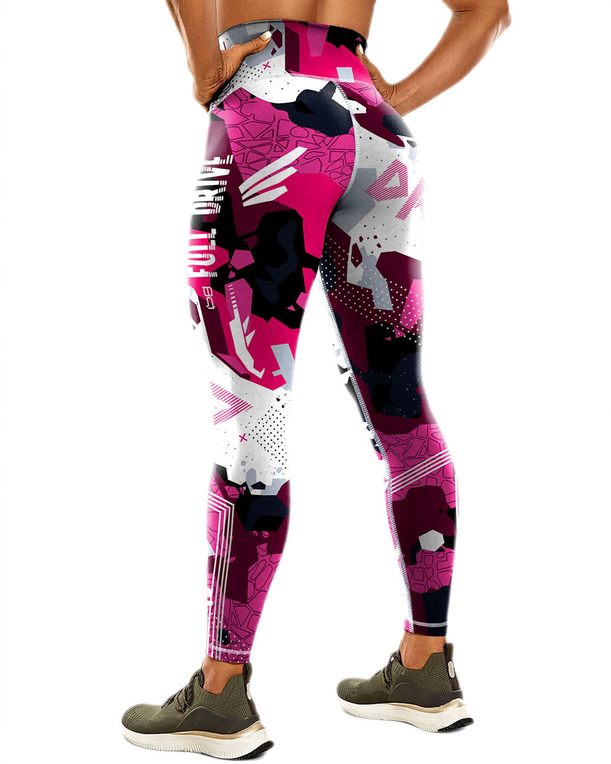 Urban Edge Leggings - Pink