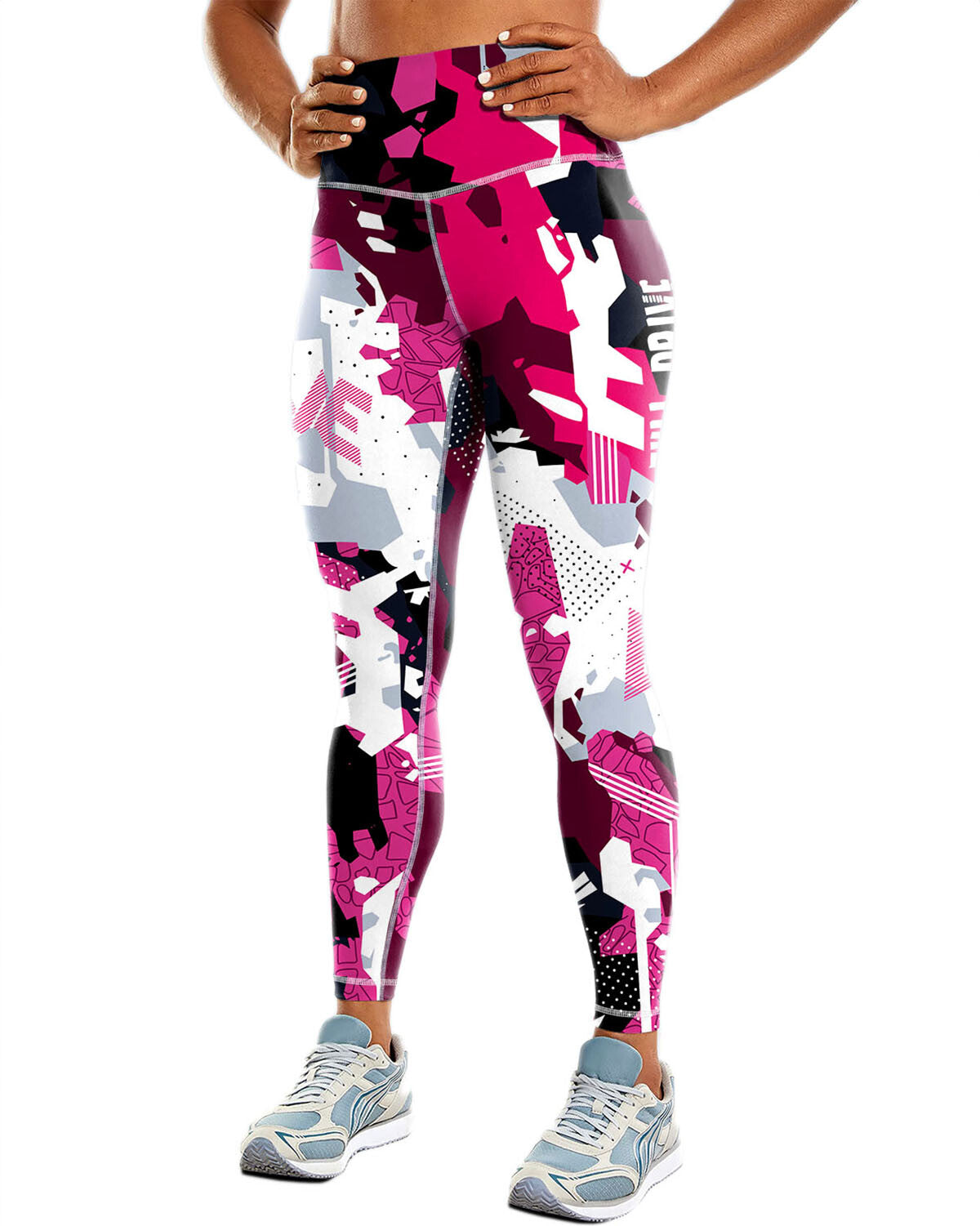 Urban Edge Leggings - Pink