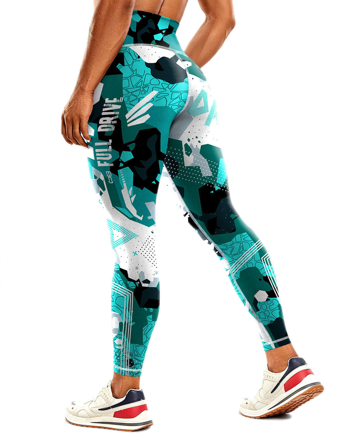 Urban Edge Leggings - Teal