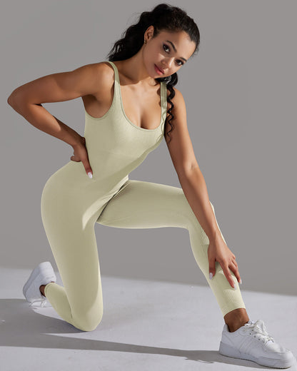 Veda Seamless Jumpsuit - Ivory