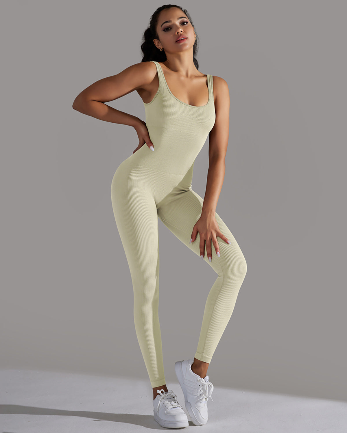 Veda Seamless Jumpsuit - Ivory