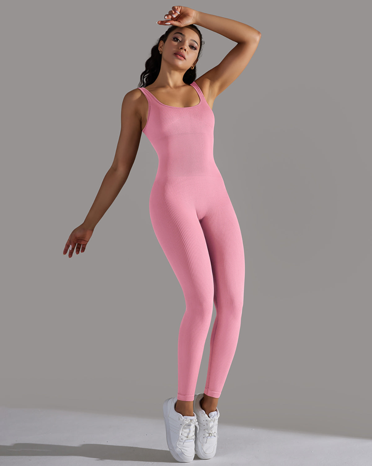 Veda Seamless Jumpsuit - Pink