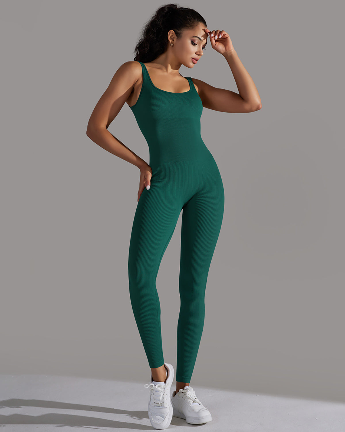 Veda Seamless Jumpsuit - Teal