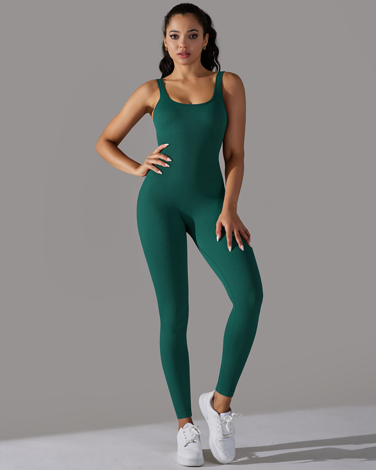 Veda Seamless Jumpsuit - Teal