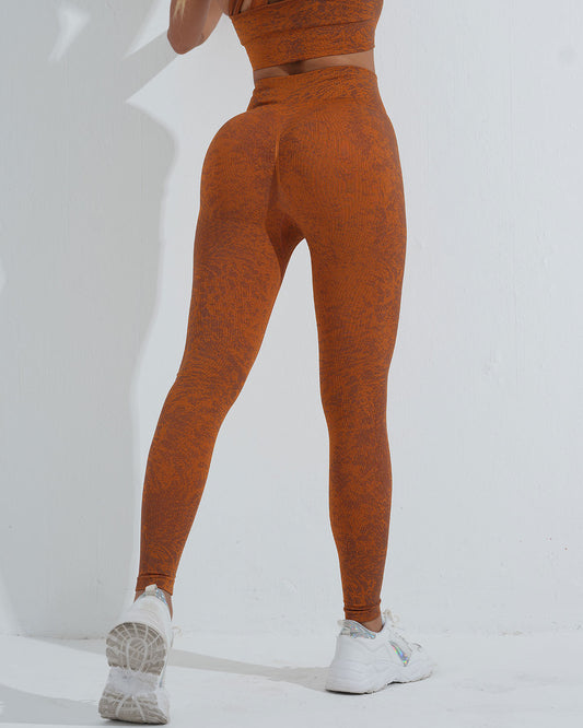 Vera Seamless Leggings - Orange