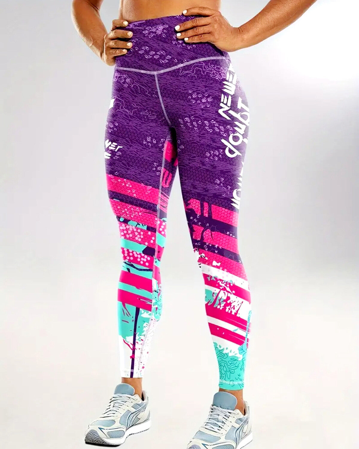 Victory Vibe Leggings - Purple