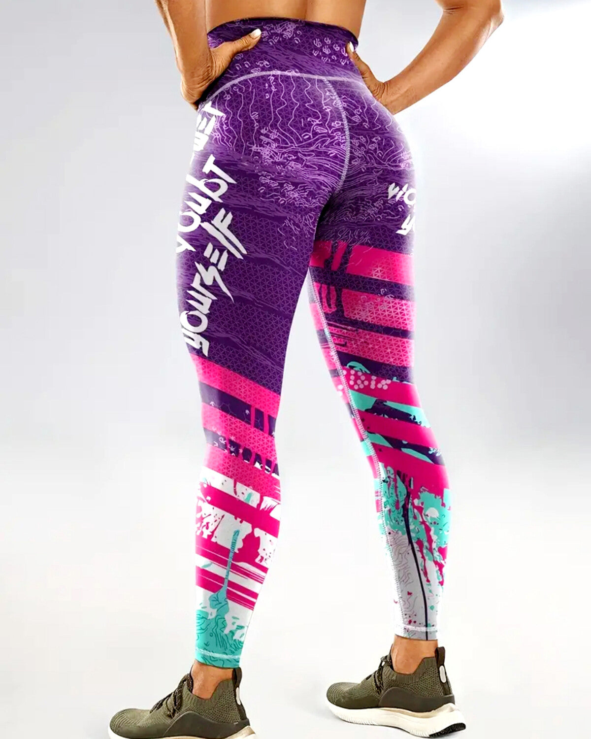 Victory Vibe Leggings - Purple