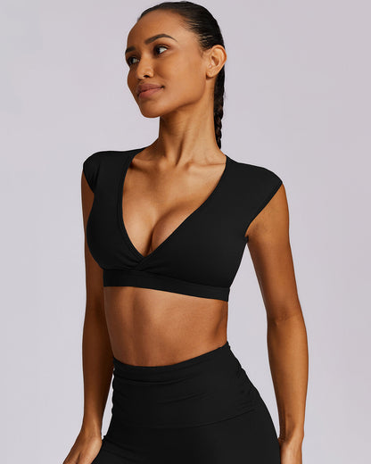 Zara Crop Top - Black