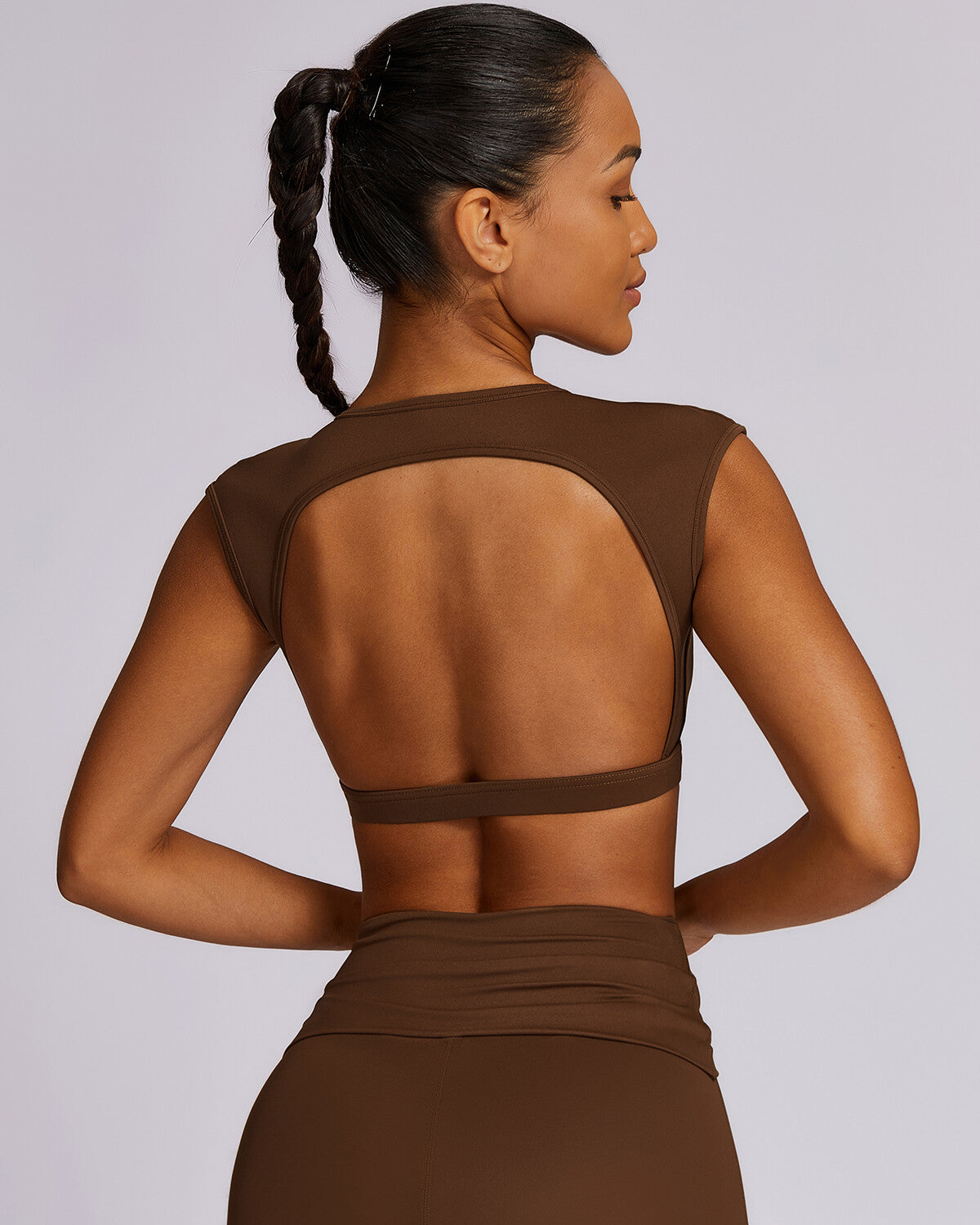 Zara Crop Top - Brown