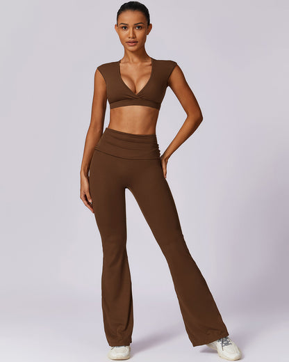 Zara Crop Top - Brown