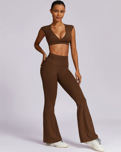 Zara Crop Top - Brown