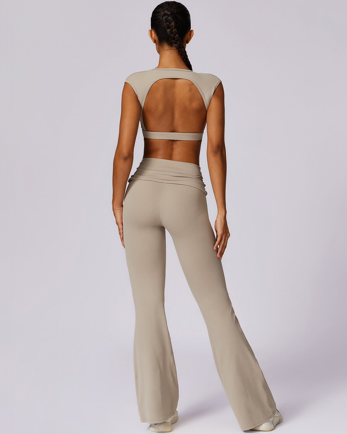 Zara Crop Top - Khaki