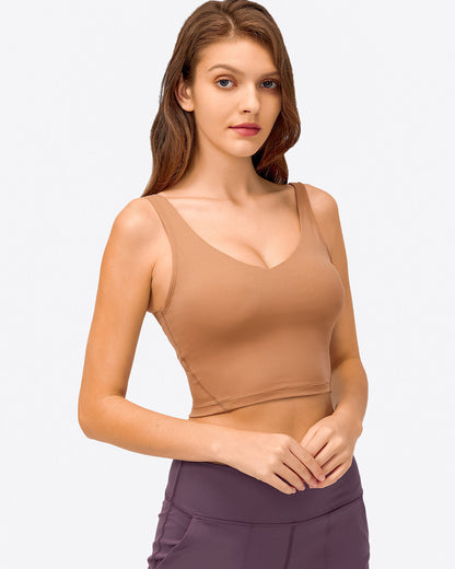 Zelda Crop Top - Apricot