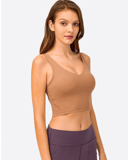 Zelda Crop Top - Apricot