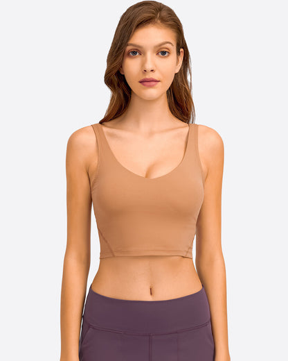 Zelda Crop Top - Apricot