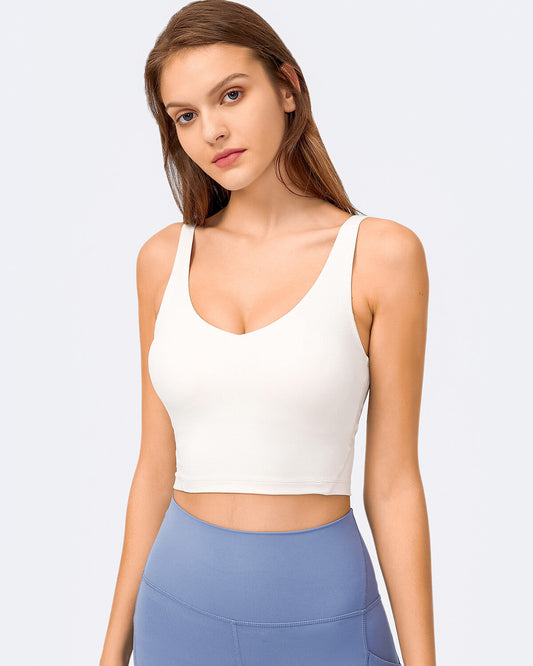 Zelda Crop Top - Beige