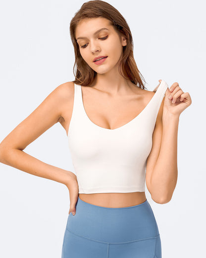 Zelda Crop Top - Beige