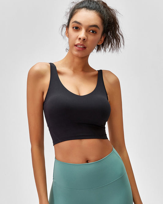 Zelda Crop Top - Black