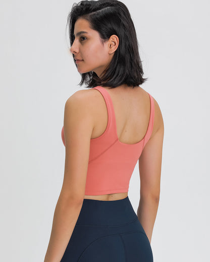 Zelda Crop Top - Coral