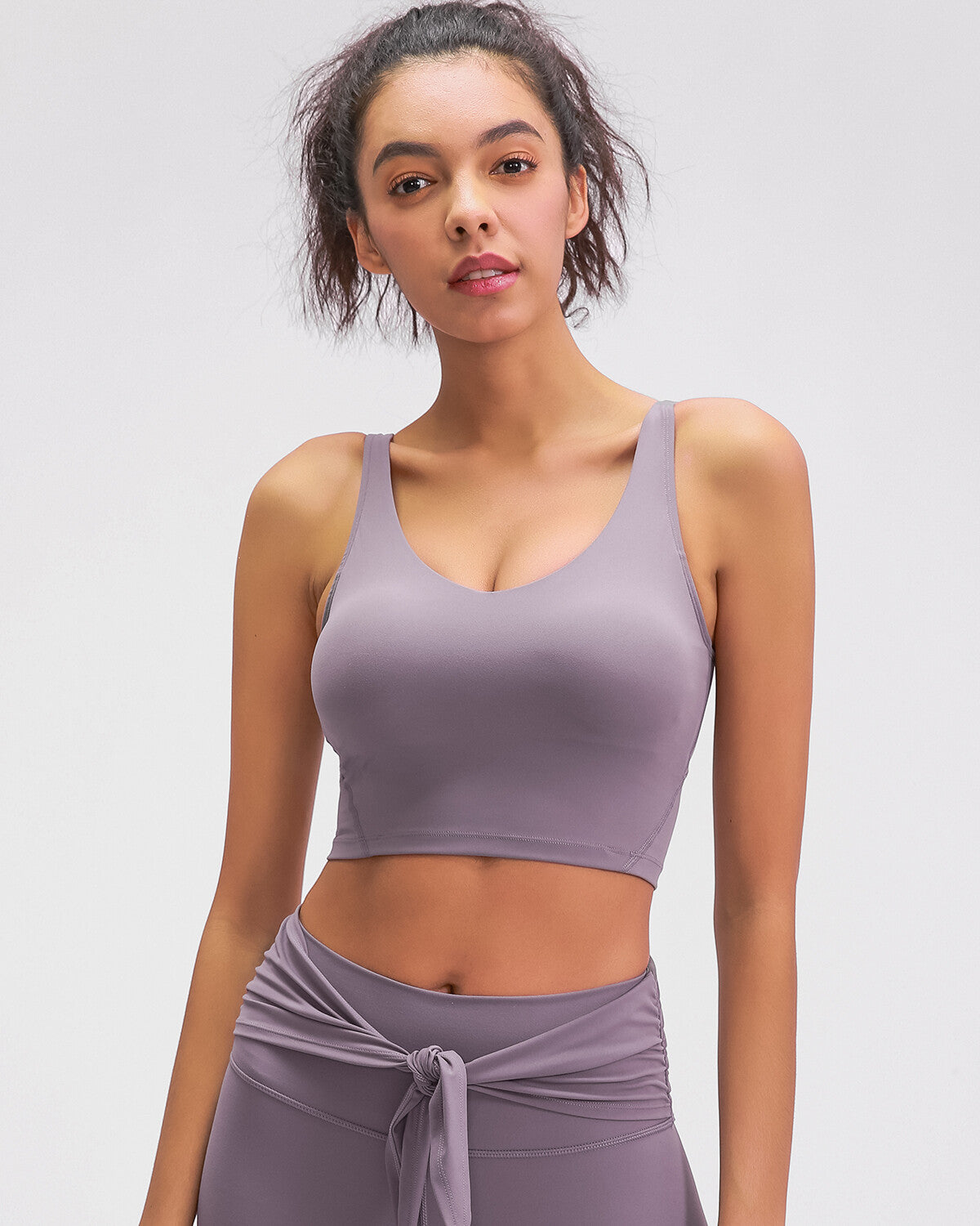 Zelda Crop Top -  Ice Ash