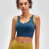 Zelda Crop Top - Midnight Blue