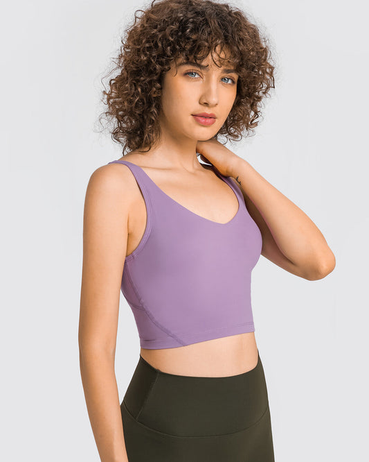 Zelda Crop Top - Purple