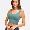 Zelda Crop Top - Sage Green