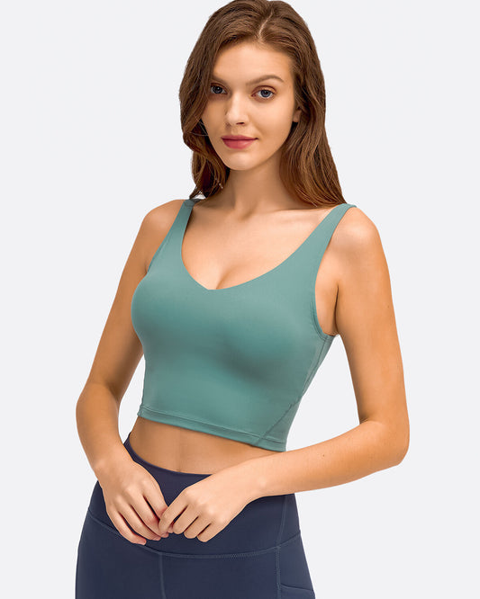 Zelda Crop Top - Sage Green