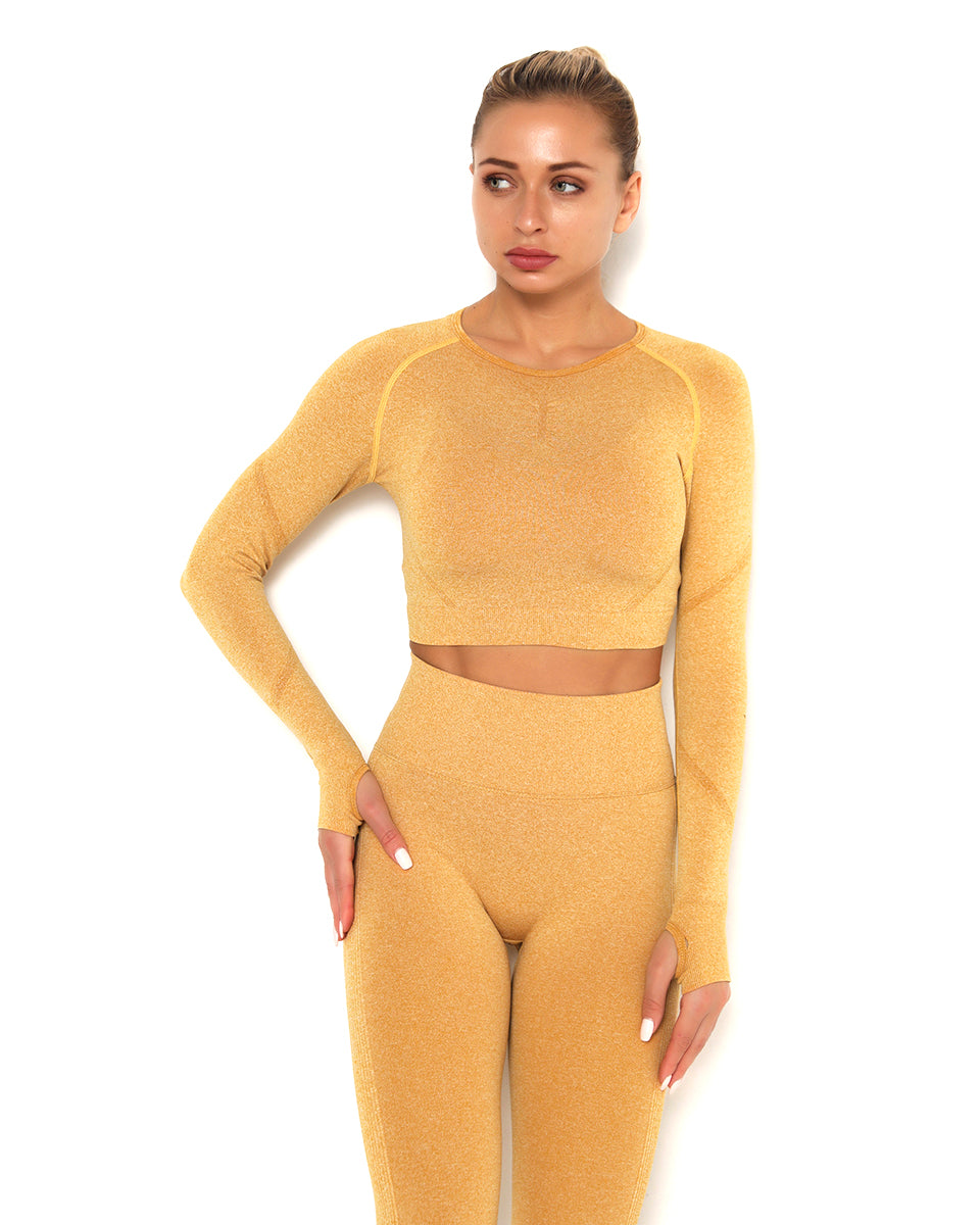 Amplify Scrunch Seamless Long Sleeve