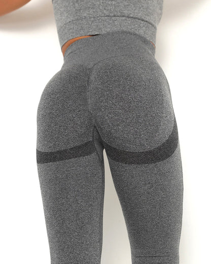 Amplify Scrunch Seamless Leggings - Dark Gray