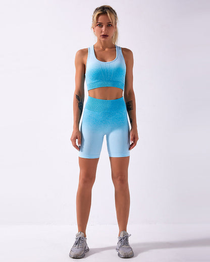 Calico Ombre Seamless Shorts