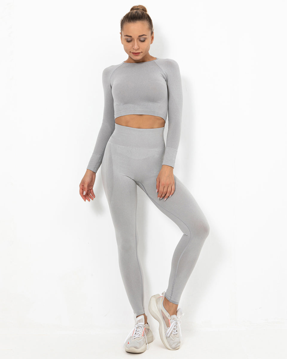 Felicity Long Sleeve - Light Grey