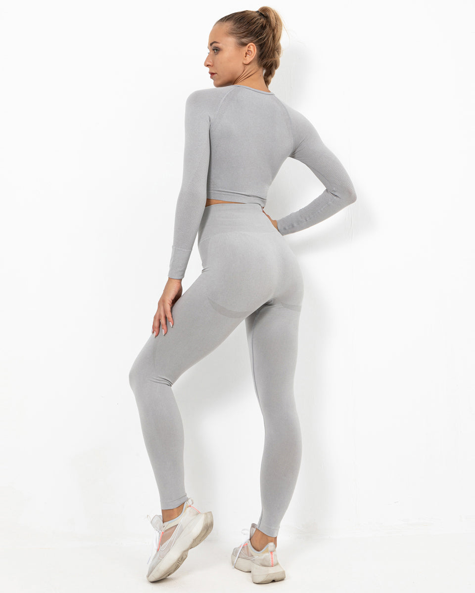 Felicity Long Sleeve - Light Grey