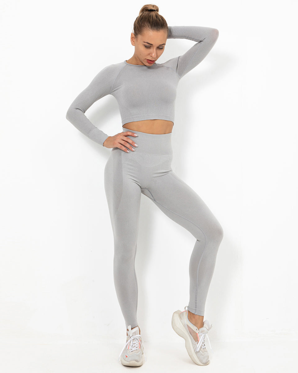 Felicity Long Sleeve - Light Grey