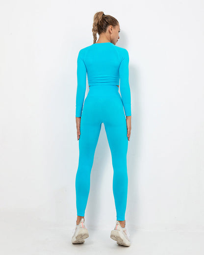 Felicity Seamless Leggings - Aqua